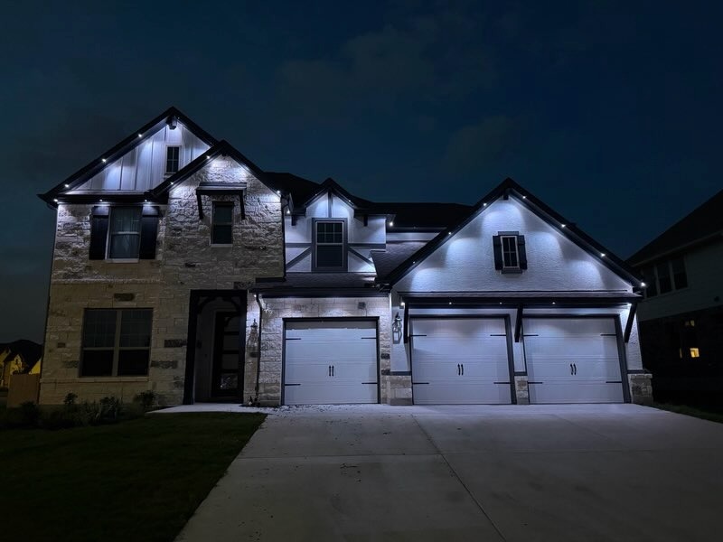 Dazzl security lighting install 1